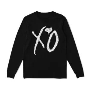 The Weekend XO Classic Logo Black Long sleeve Sweatshirt